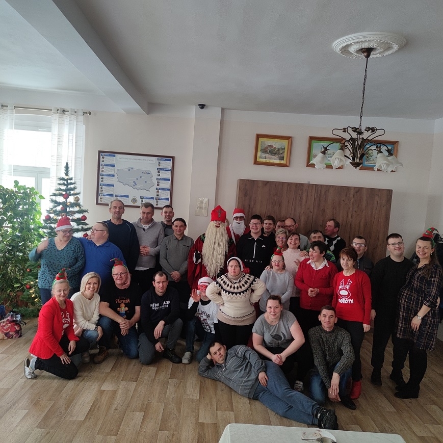 Spotkanie integracyjne w ramach rehabilitacji społecznej z okazji Św.Mikołaja